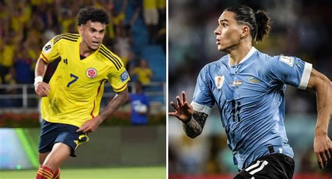 colombia vs uruguay partido en vivo
